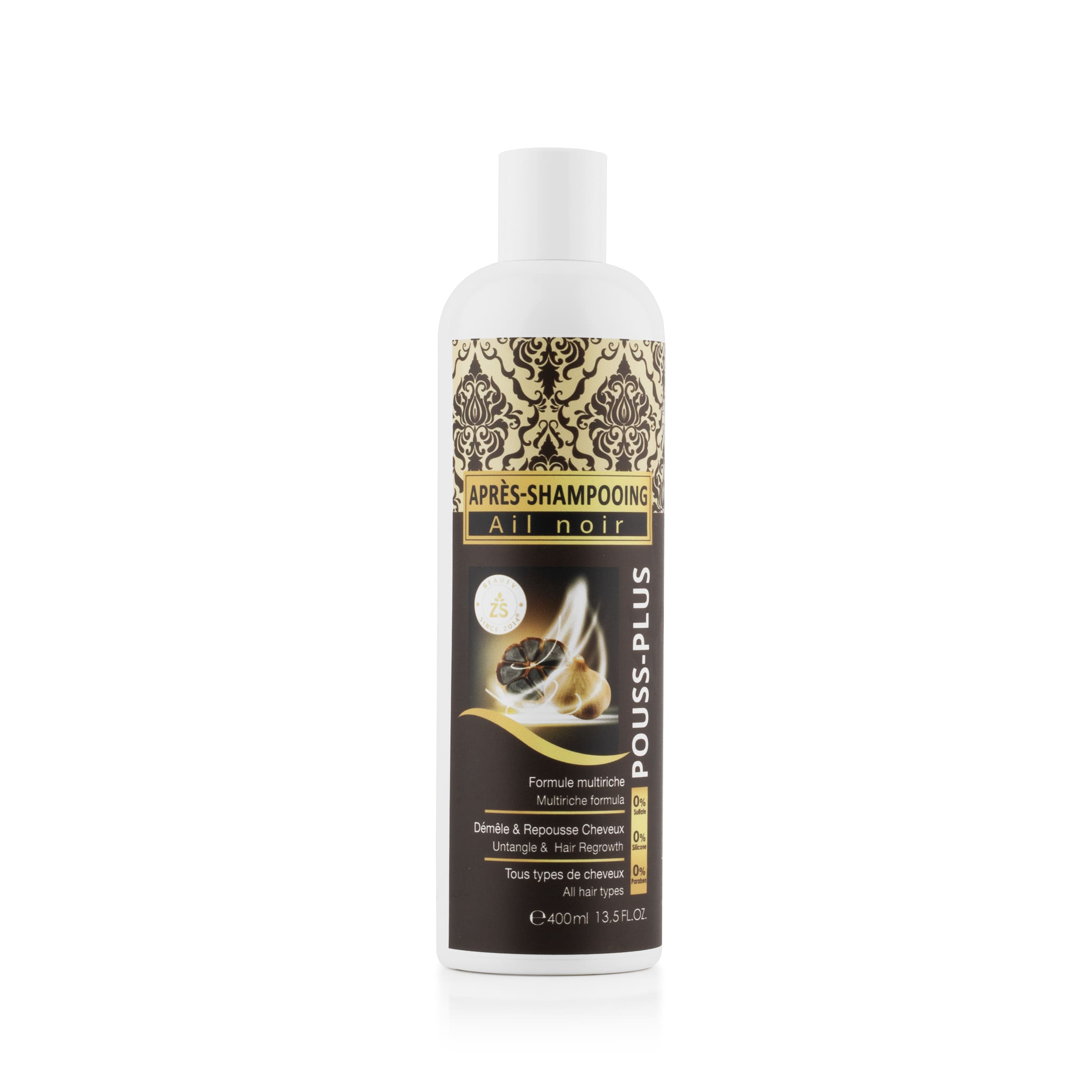 Après Shampoing à base d'Ail Noir